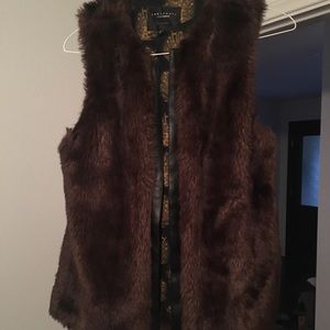 Sanctuary faux fur vest